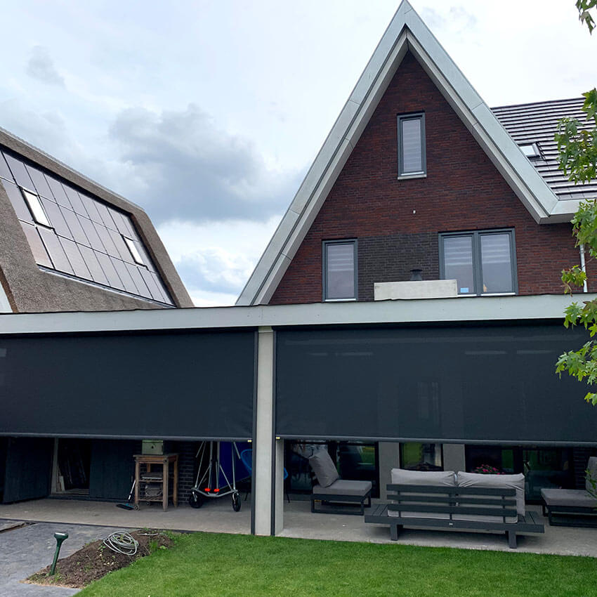 Screens veranda Eemnes bieden windvaste bescherming