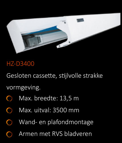 Terrasschermen